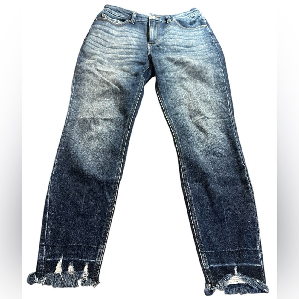 KanCan High Rise Ankle distressed Jeans size 9 / 28